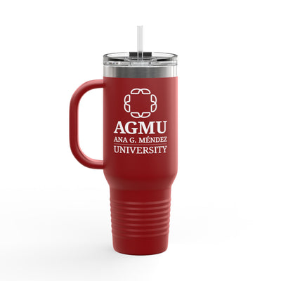 Insulated Travel Mug with Straw, 40oz - Perfect for Hot or Cold Beverages, College Student Gift, Road Trip Essential, Stainless Steel, [...]