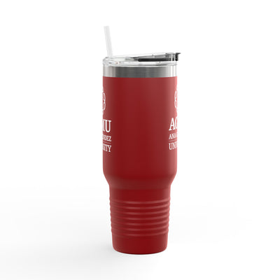 Insulated Travel Mug with Straw, 40oz - Perfect for Hot or Cold Beverages, College Student Gift, Road Trip Essential, Stainless Steel, [...]