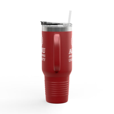 Insulated Travel Mug with Straw, 40oz - Perfect for Hot or Cold Beverages, College Student Gift, Road Trip Essential, Stainless Steel, [...]