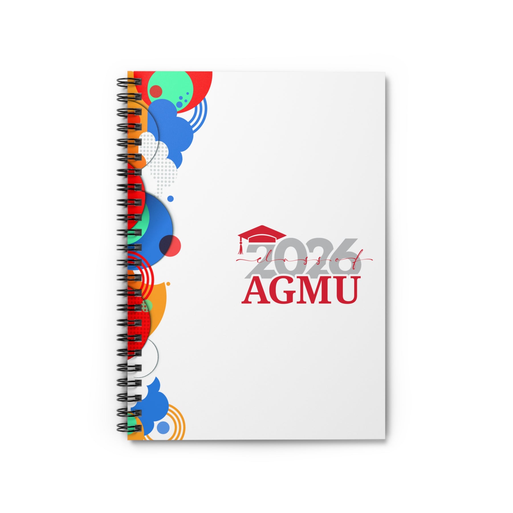 Graduation Scroll Notebook Colorful Graduation Spiral Notebook for 2026 | Ruled Lines, Student Pl ...