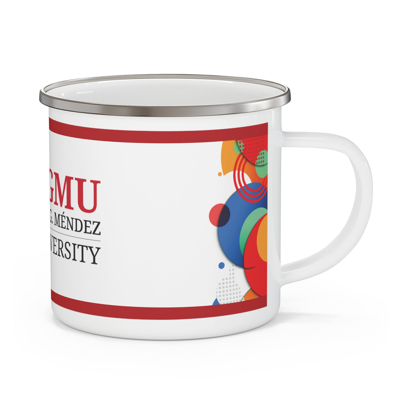 Personalized Enamel Camping Mug for Adventurers, Outdoor Enthusiasts, Gift for Graduates, Passion for Nature, Travel Companion